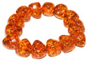 Chunky Glowing Baltic Style Amber Bracelet