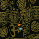 Om Peace Symbol High Waist Bootcut Yoga Pants  | Wild Lotus® | @wildlotusbrand