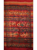 Red Tree of Life Birds in Hand-loom Tapestry
