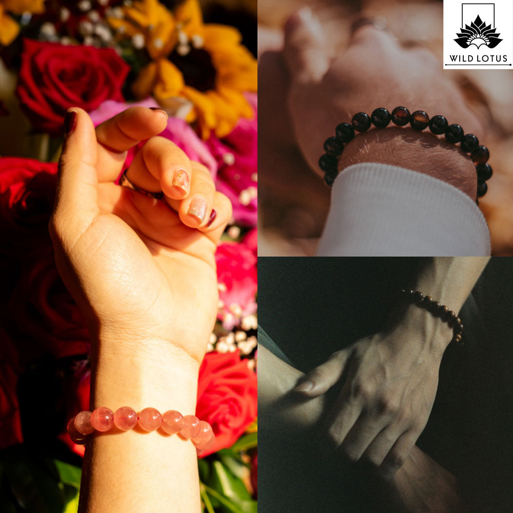 Elastic Gemstone Bracelets