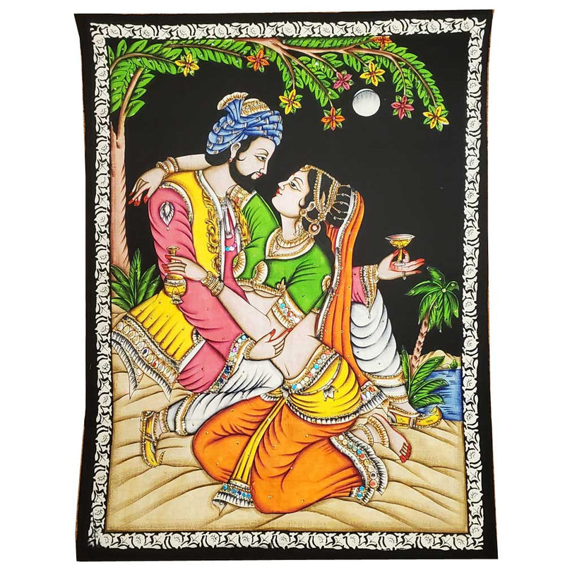 Indian Mughal Art Mogul Painting Aesthetic Print Decoration