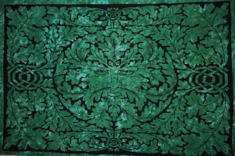 Green Grand Wizard Tapestry