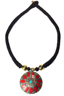 Mosaic Medallion Necklace by Wild Lotus