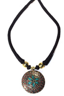 Mosaic Medallion Necklace | Wild Lotus