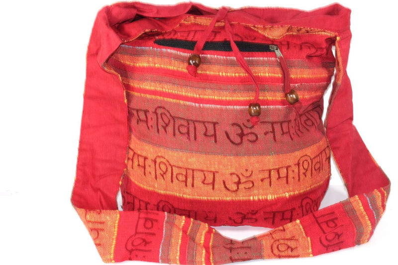 Saffron Om Nahama Shivaya Sling Jhola Bag