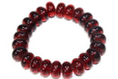 Glowing Wine Amber Red Bracelet