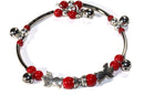 Somethings a Little Fishy Charm Red Bracelet