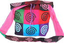Pop Art Spiral Jhola Sling Bag