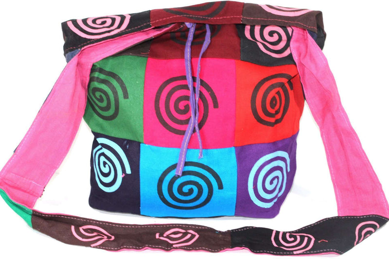 Pop Art Spiral Jhola Sling Bag