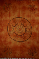 Folk Style Elephant Tie Dye Tapestry