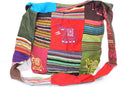 Elephant Pop Art & Durrie Patchwork Sling Jhola Bag