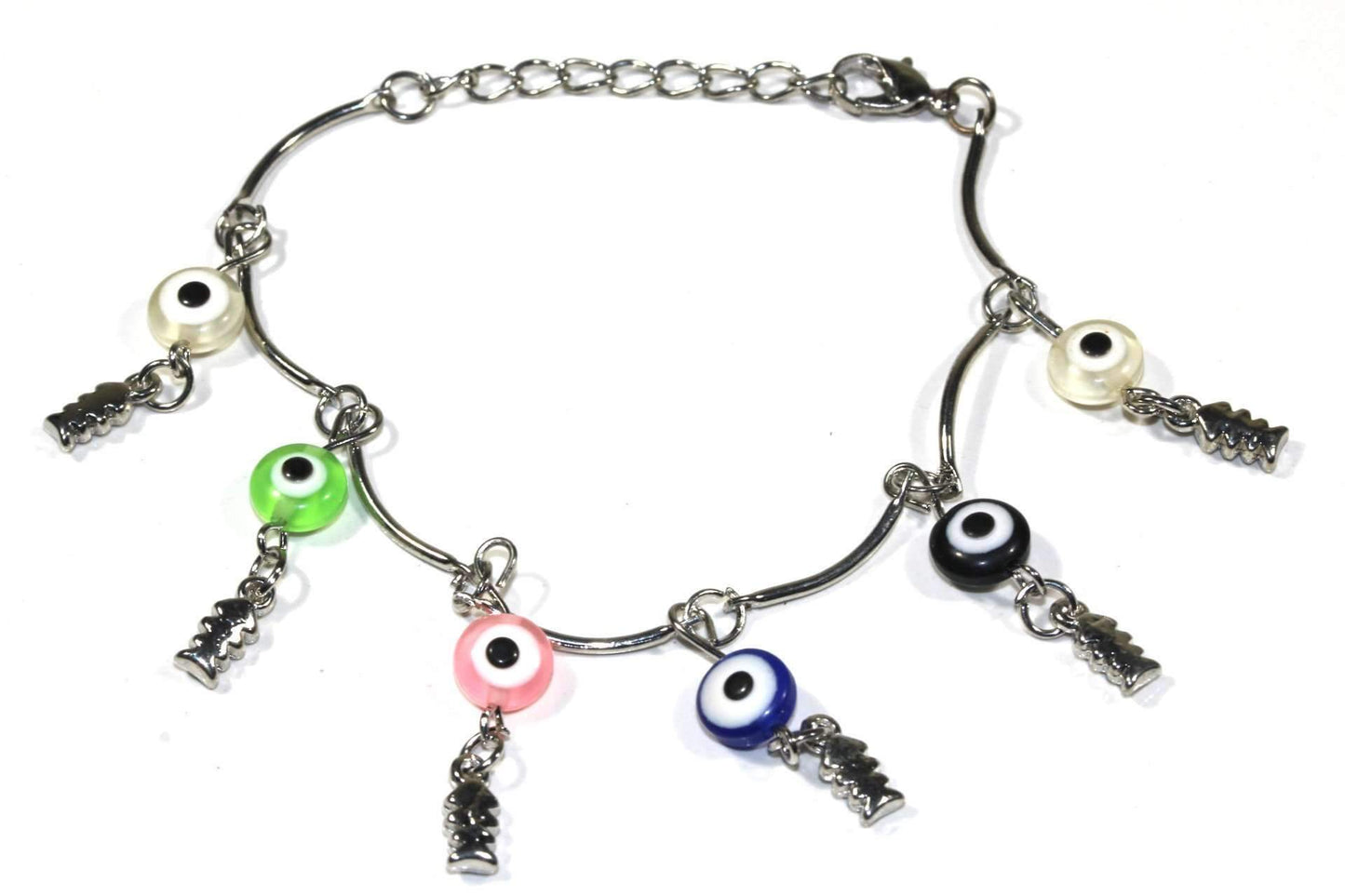 Fish Skeleton Age Old Charms Bracelet
