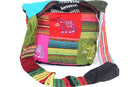 Elephant Pop Art & Durrie Patchwork Sling Jhola Bag