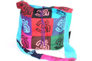 Pop Art Om Patchwork Jhola Sling Bag | Wild Lotus