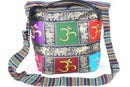 Om Patchwork & Jacquard with Elephants Sling Jhola Bag
