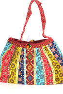 Festival Fireworks Mini Jhola Duffle Bag by Wild Lotus