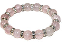 Rose Quartz Yoga Shimmer Bracelet