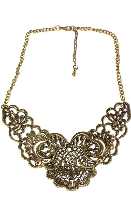 Henna Art Flower Necklace