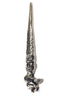 Silver Tone Elephant Fusion Hair Stick