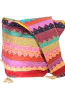 Carnival Wave Patchwork Jhola Bag