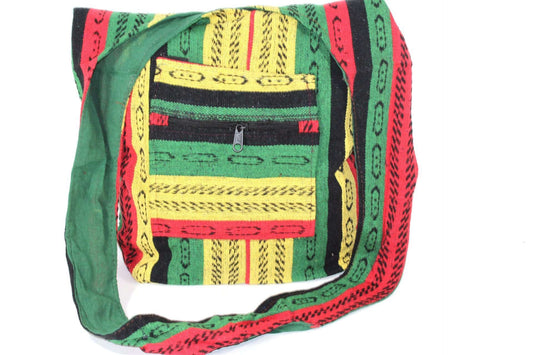 Rasta Vibes Durrie Sling Bag | Wild Lotus