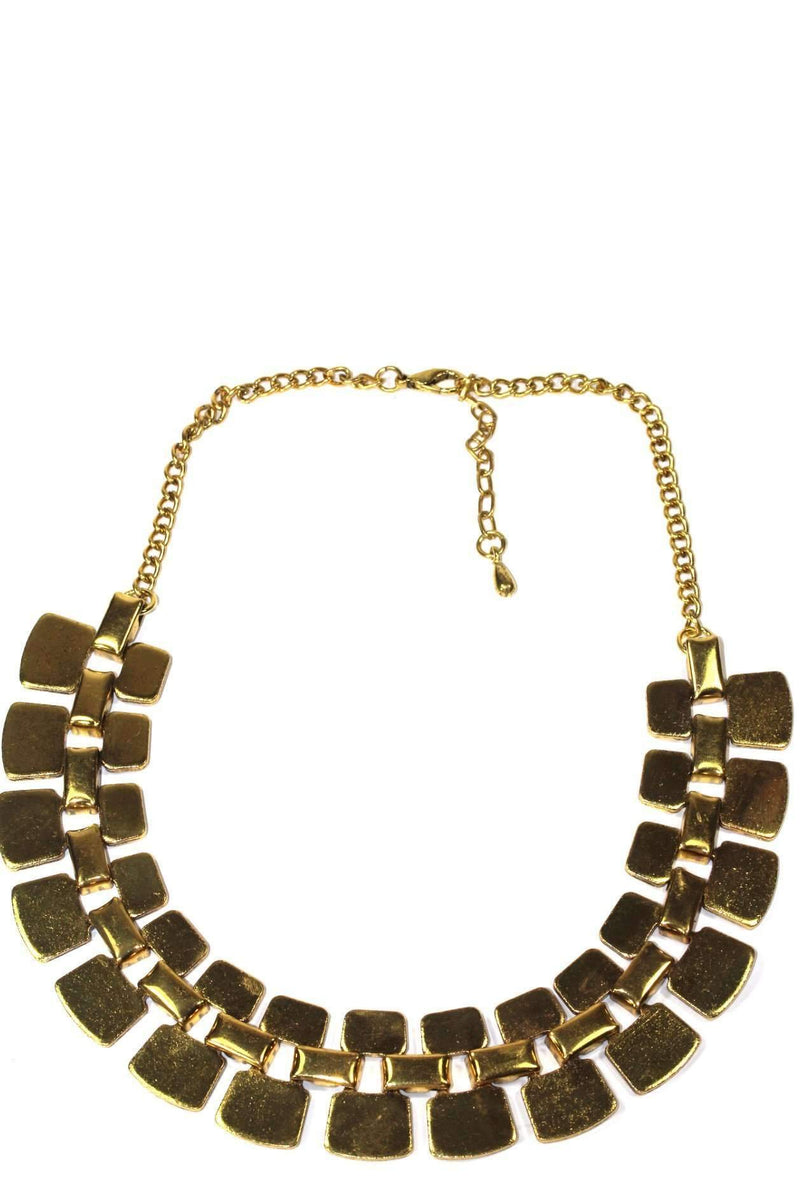Golden Nugget Tribal Necklace