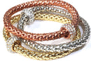 Charm & Rope Bangle Set
