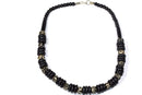 Black Horn & Bone Tribal Style Necklace