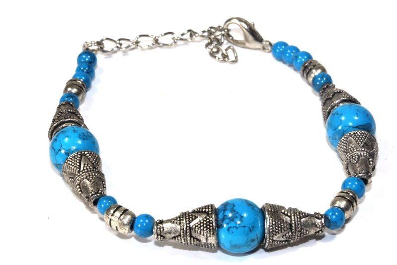 Tribal Turquoise Pharaoh Bracelet