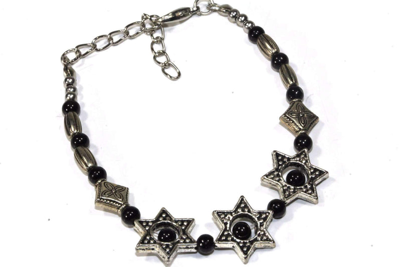 Silver Tone Mystical Star Bracelet