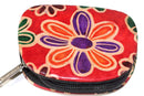 Orange Groovy Flower Coin Purse