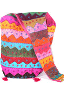 Carnival Wave Patchwork Jhola Bag