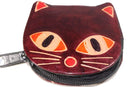 Maroon Kitty Boo Coin Purse