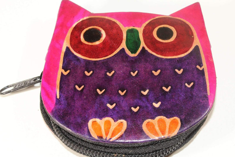 Hooty Owl Coin Purse by Wild Lotus