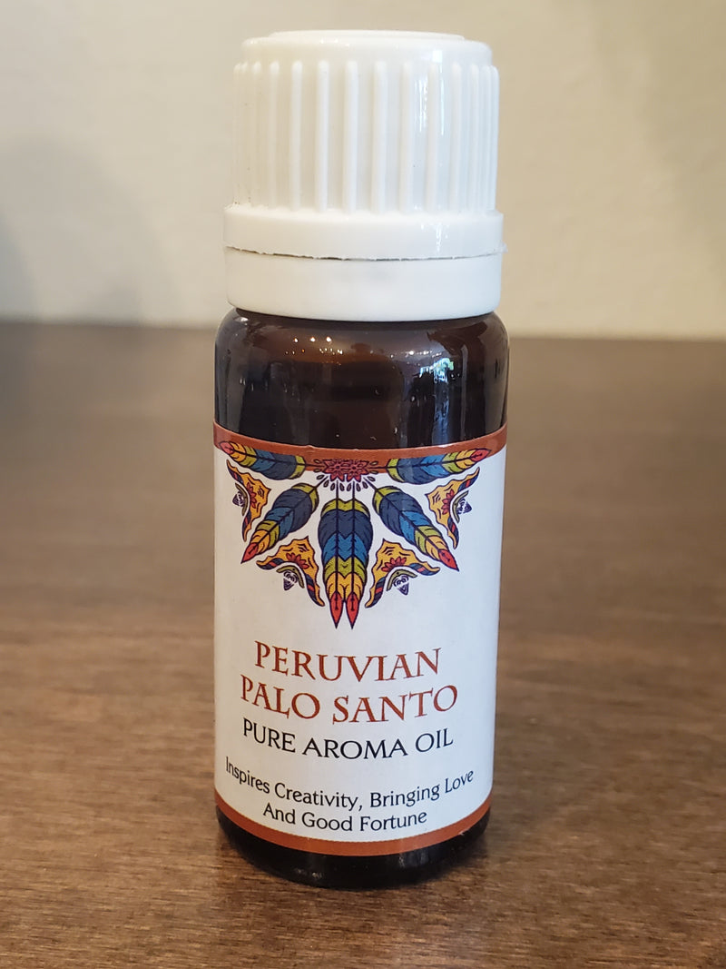 Aromatherapy Oils | Peruvian Palo Santo | Goloka | 10 ml Bottles |Wild Lotus