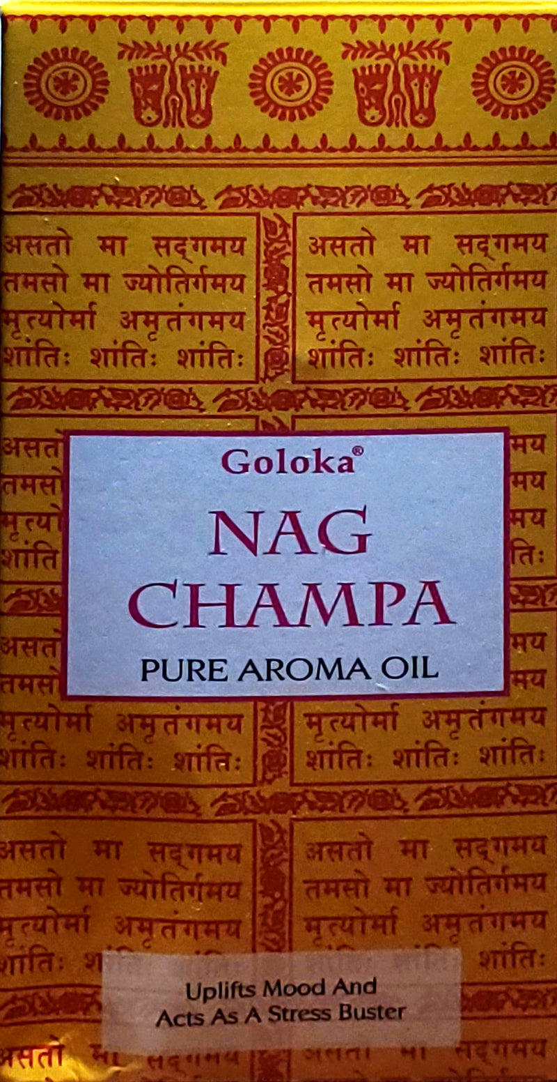 Aromatherapy Oils | Nag Champa | Goloka | Wild Lotus