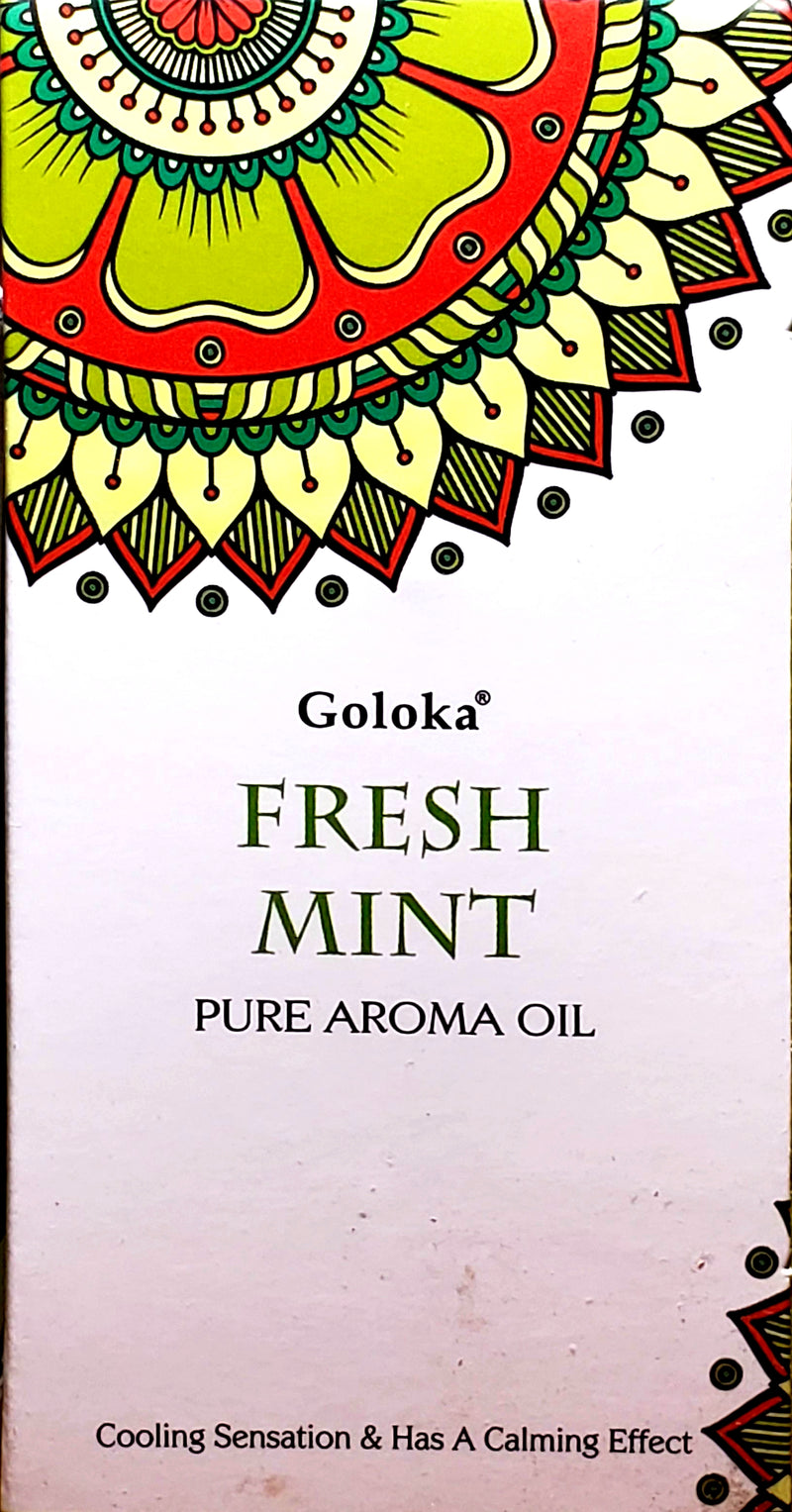 Aromatherapy Oils | Fresh Mint | Goloka | Wild Lotus