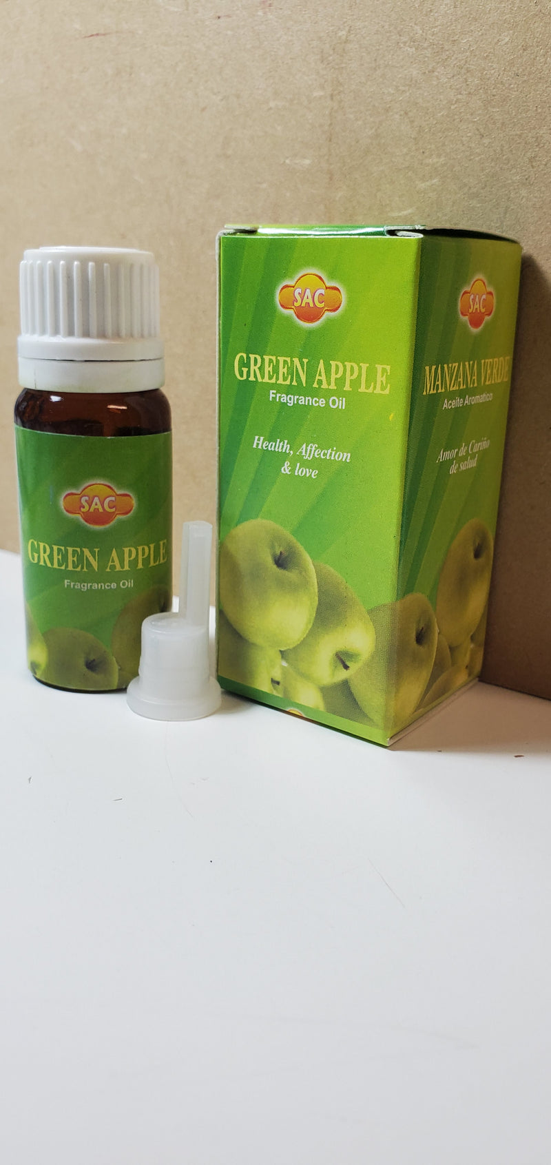 SAC Fragrance Oils | 10 ml Bottle | Aromatherapy | Green Apple