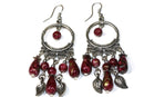 Rich Maroon Flow Or Flair Versatile Dangler Earrings