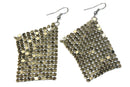 Shimmer Mesh Earrings | Wild Lotus