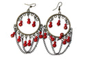 Red Wild Child Earrings