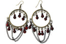 Deep Cherry Wild Child Earrings