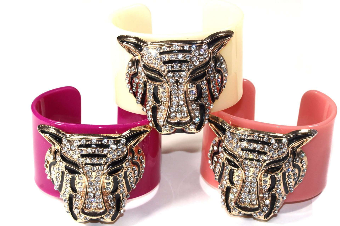 Tiger Glitz Cuff Bangles | Wild Lotus