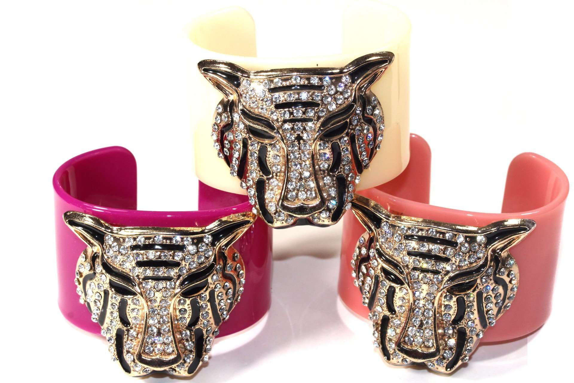 Tiger Glitz Cuff Bangles | Wild Lotus