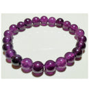 8mm Amethyst Bead Elastic Stretch Bracelet  | Wild Lotus® | @wildlotusbrand
