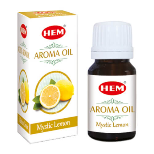 HEM Aroma Oils | 10 ml Bottle | Aromatherapy Scents - Mystic Lemon