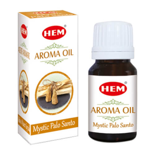 HEM Aroma Oils | 10 ml Bottle | Aromatherapy Scents | Mystic Palo Santo