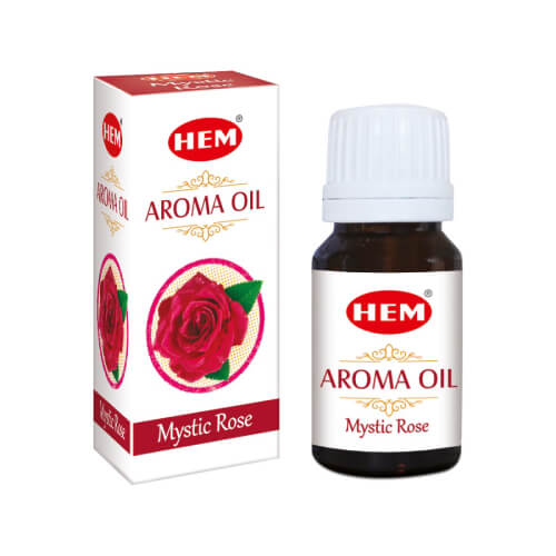 HEM Aroma Oils | 10 ml Bottle | Aromatherapy Scents - Mystic Rose