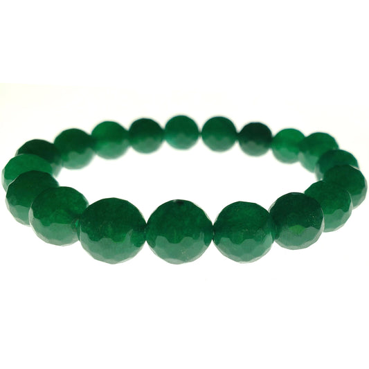 Aventurine Beaded Elastic Stretch Bracelet