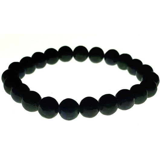 8mm Azurite Malachite Chrysocolla Beaded Elastic Stretch Bracelet | @giftshopwpb